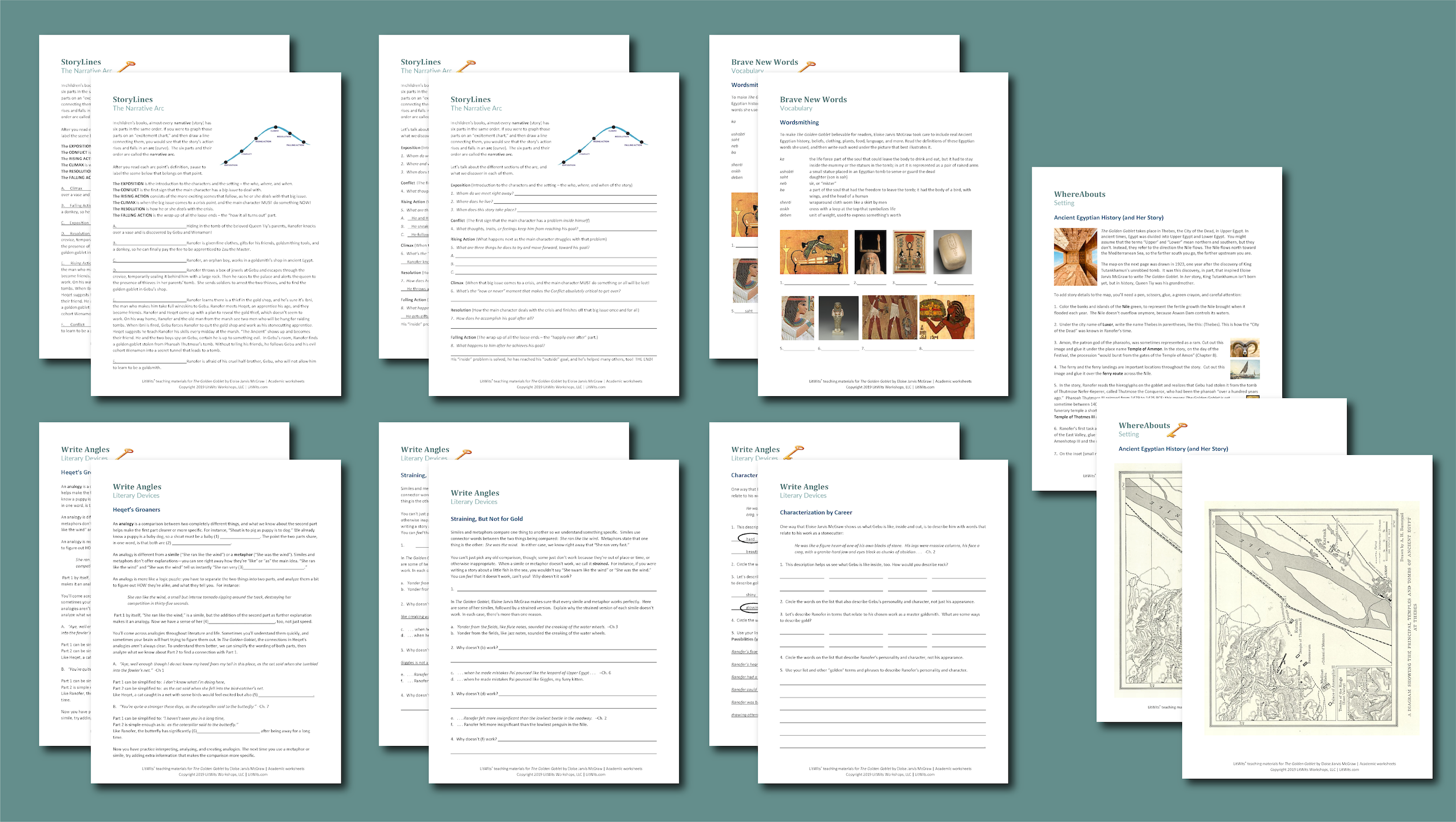 Creative teaching ideas for THE GOLDEN GOBLET